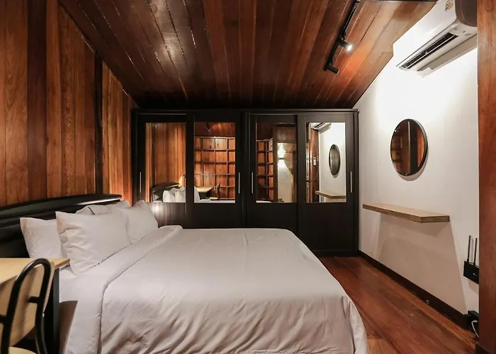 アパート Rustic Flat At China Town 2min Walk To Mrt バンコク都